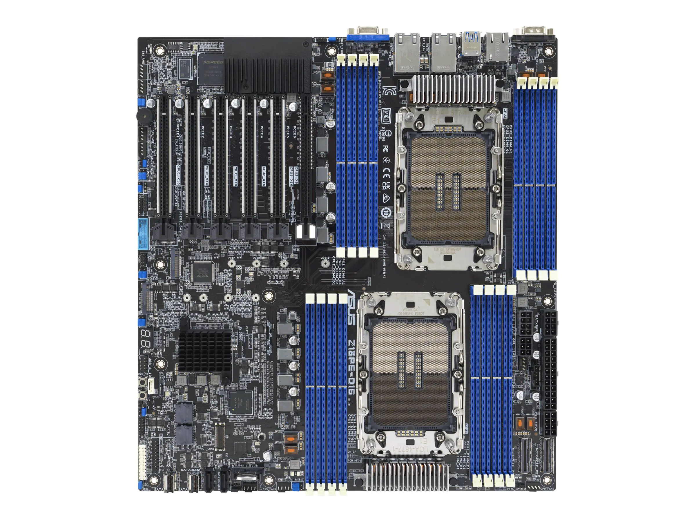 ASUS Z13PE-D16/ASMB11 E-ATX 2x LGA 4677 DDR5 2x10G - E-ATX - E-ATX