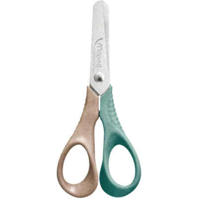 Maped Bastelschere SMILING PLANET VIVO 12cm 120mm Stahl braun/türkis