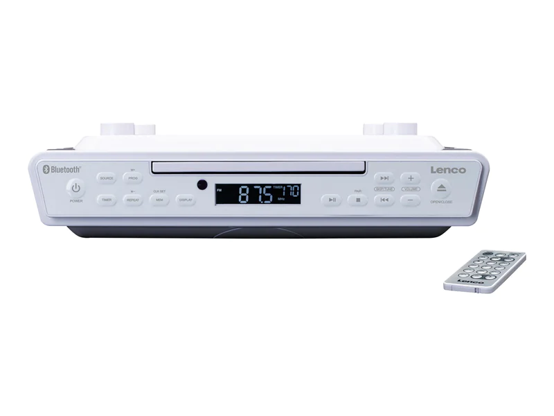Lenco KCR-150 - Audiosystem - 2 x 2.3 Watt - weiß