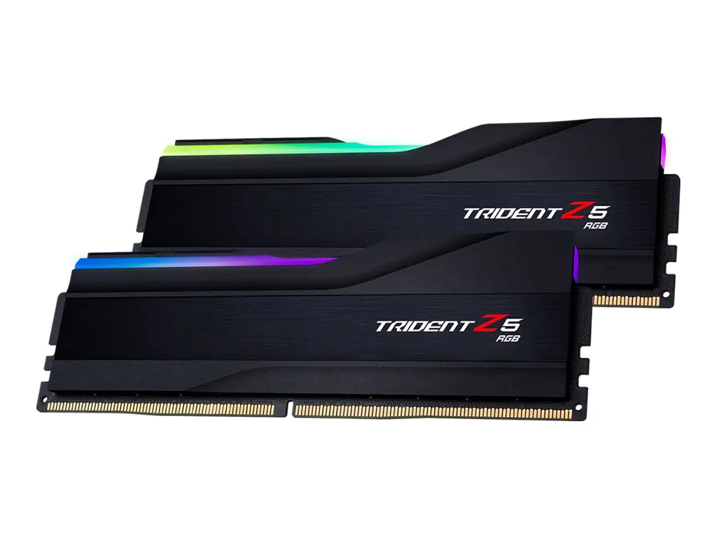 G.Skill Trident Z5 RGB - DDR5 - Kit - 64 GB: 2 x 32 GB - DIMM 288-PIN - 6000 MHz - CL30 - 1.4 V - ungepuffert - non-ECC G.Skill Trident Z5 RGB - DDR5 - Kit - 64 GB: 2 x 32 GB - DIMM 288-PIN - 6000 MHz - CL30 - 1.4 V - ungepuffert - non-ECC