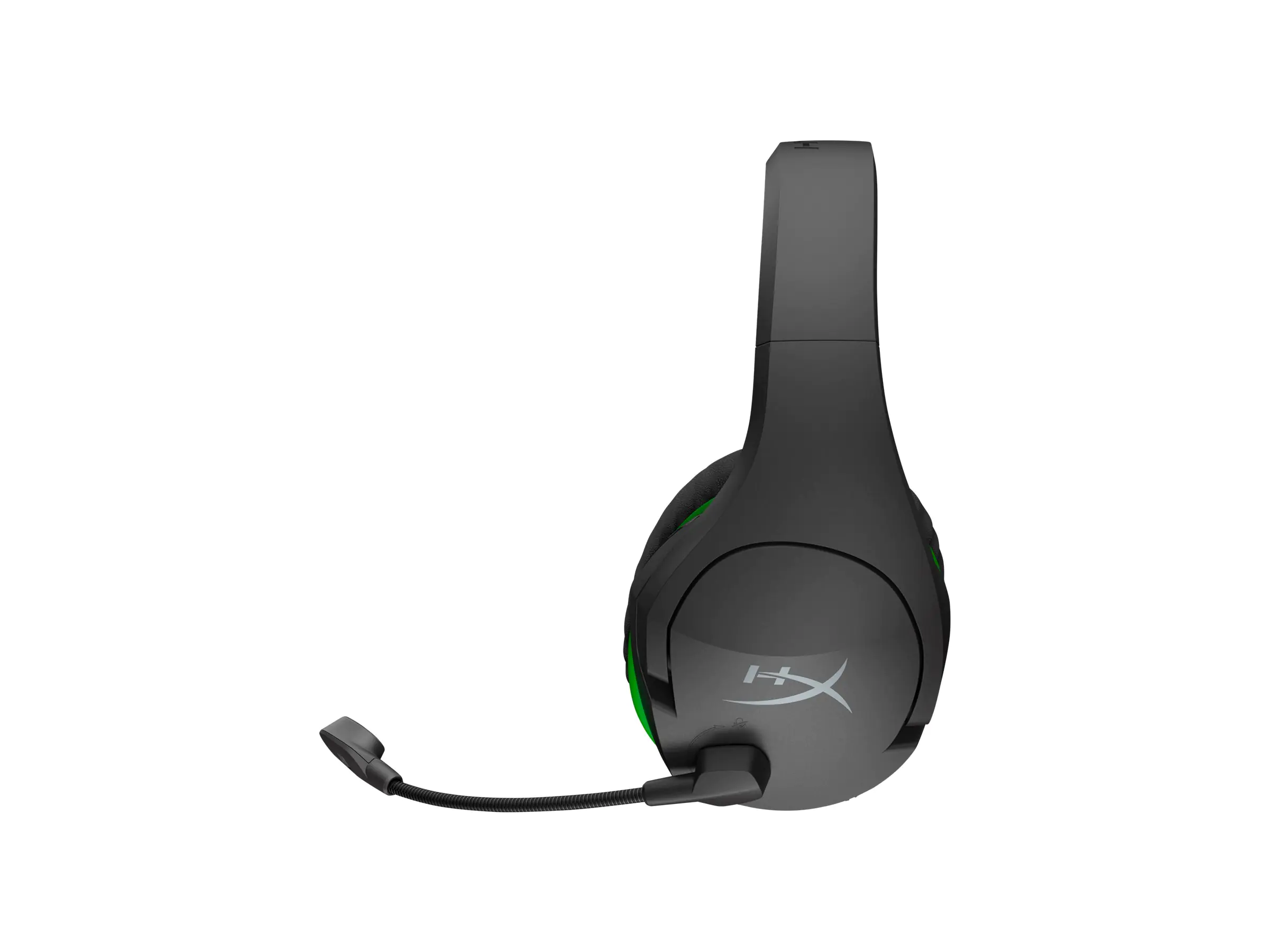 HyperX CloudX Stinger Core - Headset - ohrumschließend - 2,4 GHz - kabellos - Schwarz, grün, Grün-Grau - für Victus by HP Laptop 15, 16; Laptop 14, 15, 17; Pavilion x360 Laptop; Pro 290 G9