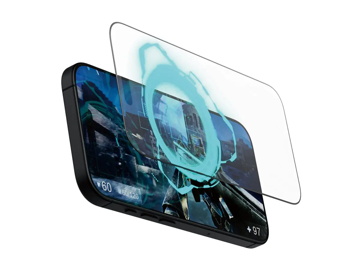PanzerGlass Bildschirmschutz für Handy - Gaming, ultraweite Passform