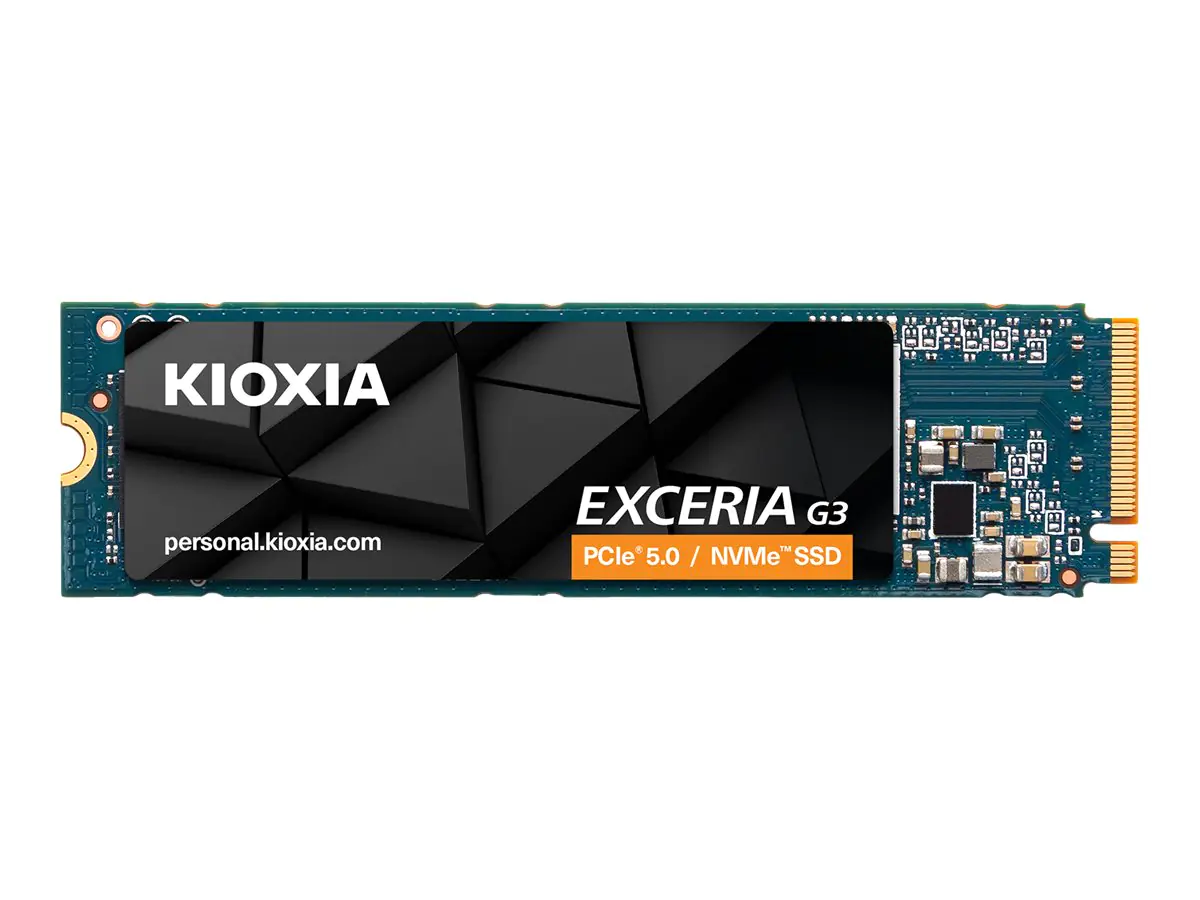 Kioxia EXCERIA G3 - SSD - 2 TB - intern - M.2 2280 - PCI Express 5.0 x4 (NVMe)
