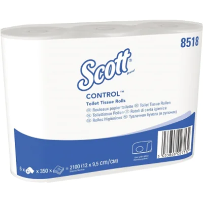 Scott Toilettenpapiert Plus 8518 3lagig 350Bl. 6 St./Pack. Scott Toilettenpapiert Plus 8518 3lagig 350Bl. 6 St./Pack.