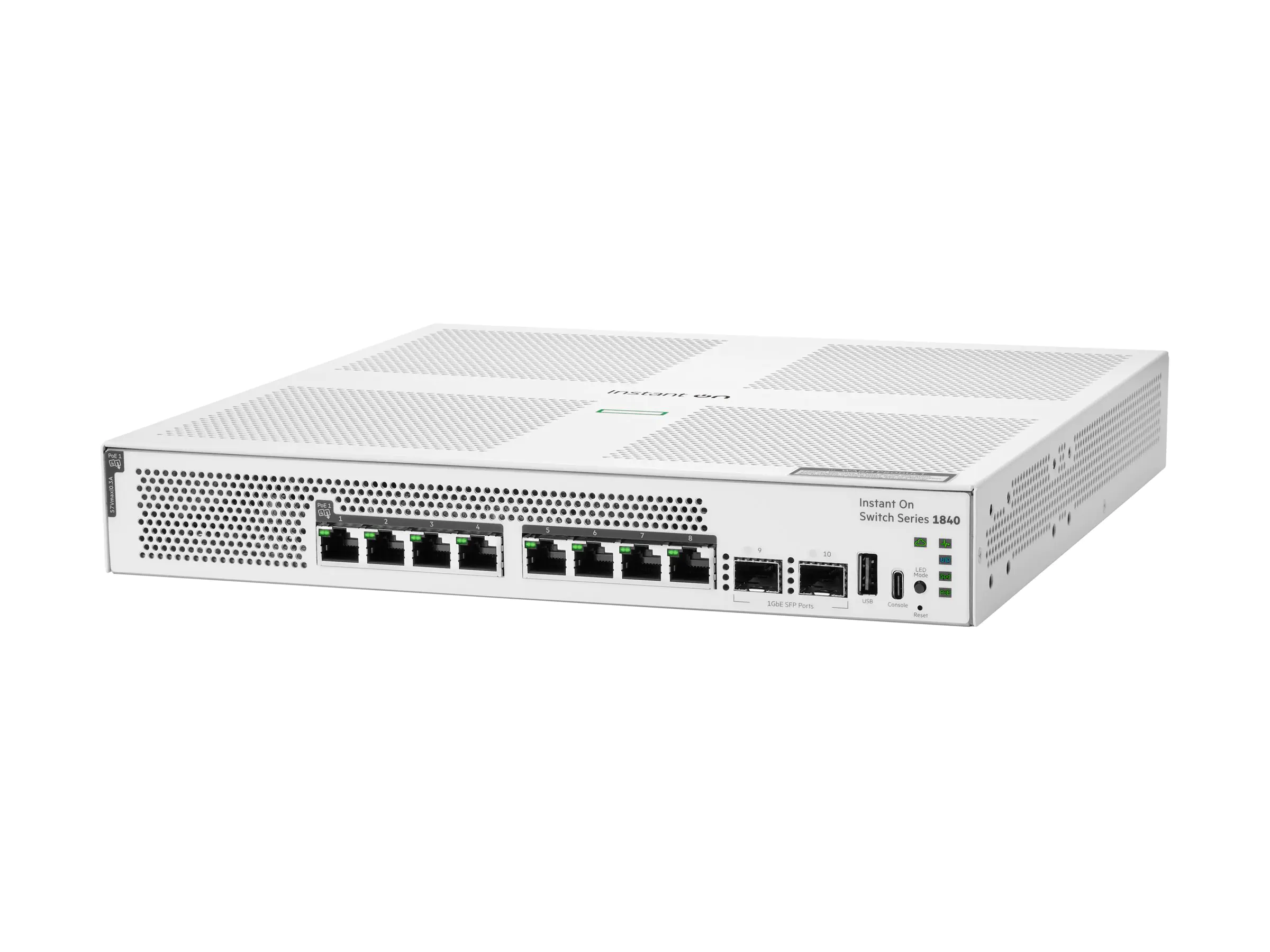 HPE Networking Instant On 1840 - Switch - 8 x 10/100/1000 (PoE) S5E27A