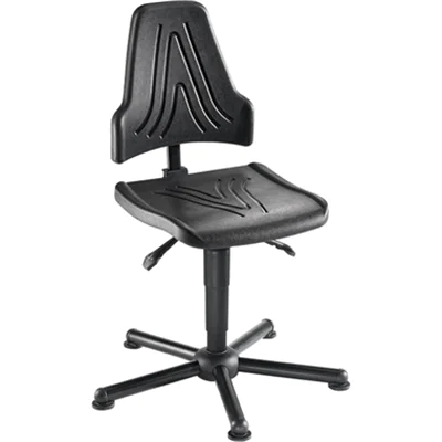 meychair Arbeitsdrehstuhl Workster Pro W19 XXL ca. 49-63cm Stahl, pulverbeschichtet schwarz meychair Arbeitsdrehstuhl Workster Pro W19 XXL ca. 49-63cm Stahl, pulverbeschichtet schwarz