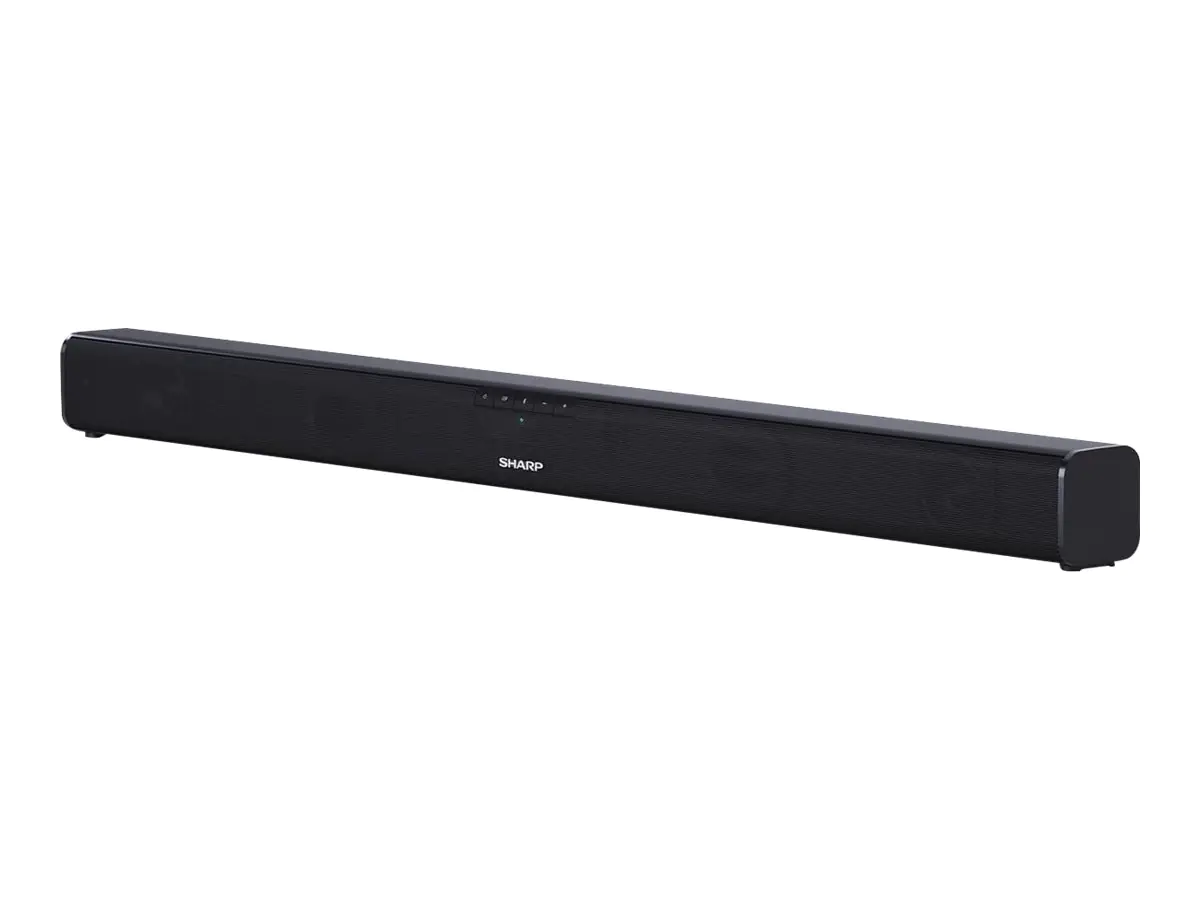 Sharp HT-SB110 - Lautsprecher - kabellos - Bluetooth - glänzend schwarz