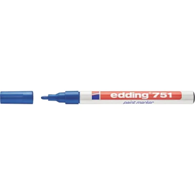 edding Lackmarker 751 4-751003 1-2mm Rundspitze permanent blau edding Lackmarker 751 4-751003 1-2mm Rundspitze permanent blau