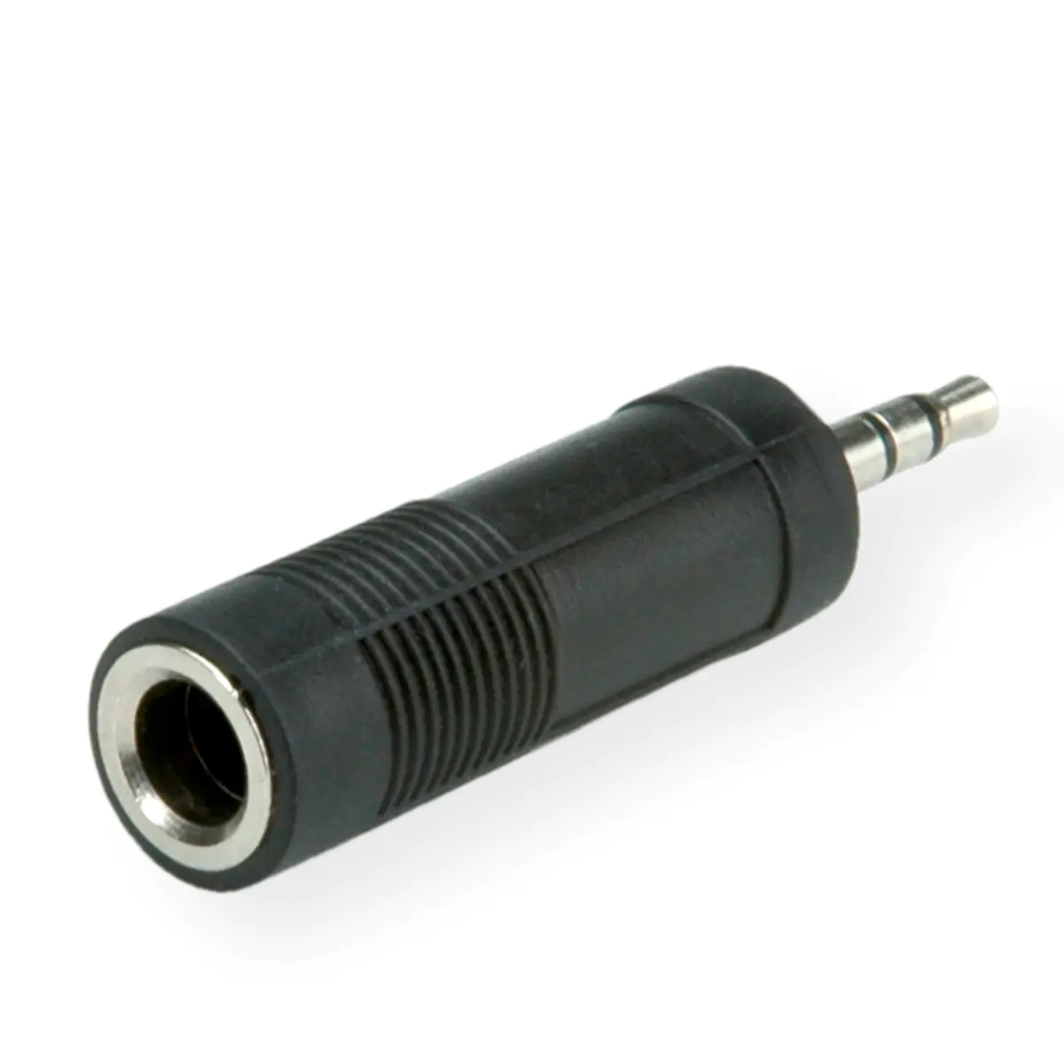 Roline - Audio-Adapter - mini-phone stereo 3.5 mm männlich zu Stereo-Stecker weiblich - Schwarz