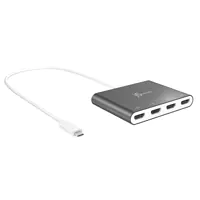 j5create JCA366 - Videoadapter - 24 pin USB-C männlich zu HDMI weiblich - 50 cm - Silber - 1080p-Unterstützung, 60 Hz
