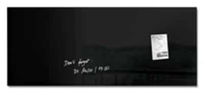 SIGEL Magnetboard Artverum GL240 1.300x550x15mm Glas schwarz