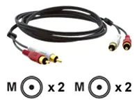 Kramer Electronics Kramer 2RAM Series C-2RAM/2RAM -6 - Audiokabel