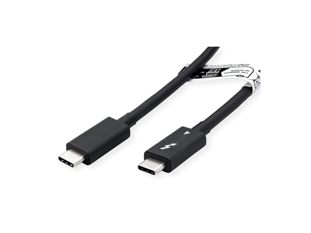 ROLINE Thunderbolt-Kabel - USB-C (M) zu USB-C (M) 11.02.9046