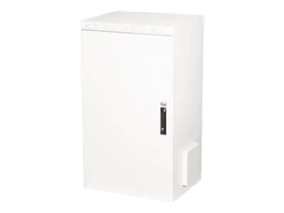 Equip Safe Outdoor - Schrank Netzwerkschrank - 600 x 450 mm, mit Stahlfronttür, montiert - geeignet für Wandmontage - RAL 7035, Hellgrau - 20U - 48.3 cm (19") ESO-20-6045-G