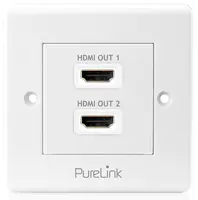 PureLink PureInstall PI105 - HDMI - 1 Modul(e) - Weiß