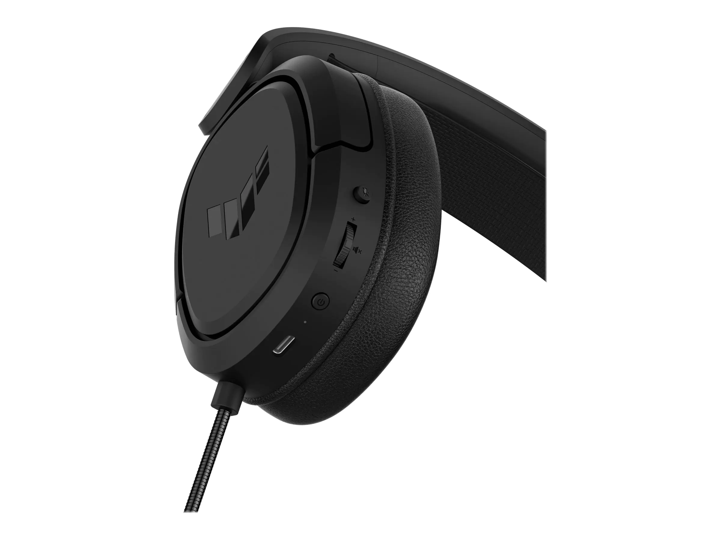 ASUS TUF Gaming H1 Wireless - Headset - ohrumschließend - 2,4 GHz - kabellos - Schwarz
