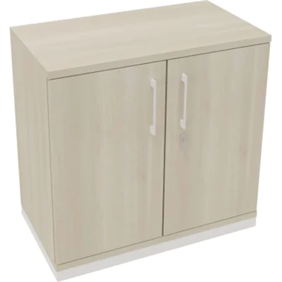 Flügeltürenschrank 2OH B800xT442xH781 ws/Akazie Flügeltürenschrank 2OH B800xT442xH781 ws/Akazie