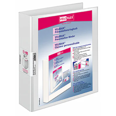 Veloflex Präsentationsringbuch VELODUR 1141190 RB 60mm ws