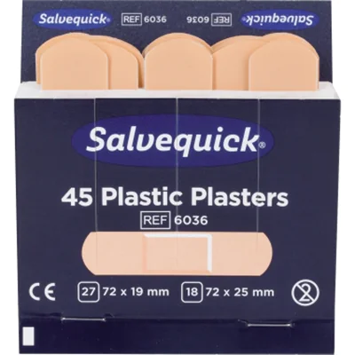 Salvequick Pflasterstrip Refill 6036 45 St./Pack. Salvequick Pflasterstrip Refill 6036 45 St./Pack.
