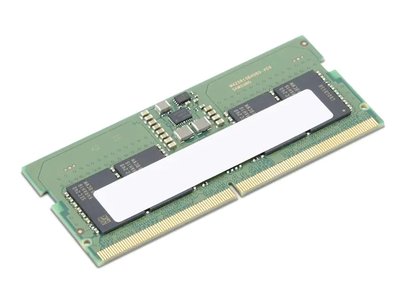 Lenovo - DDR5 - Modul - 8 GB - SO DIMM 262-PIN - 5600 MHz - grün - für Legion T5 26; ThinkCentre M70q Gen 5; M90q Gen 5; ThinkPad P14s Gen 5; V15 G5 IRL