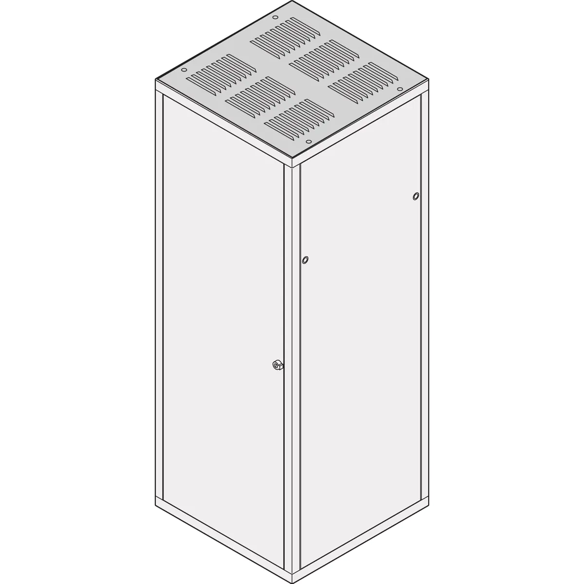 SCHROFF 22117808 Dach B x T 600 mm 900 1 St.