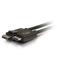 C2G 6ft DisplayPort to HDMI Cable - DP to HDMI Adapter Cable - M/M - DisplayPort-Kabel - DisplayPort (M) zu HDMI (M) - 1.8 m - Schwarz
