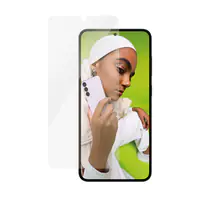 PanzerGlass - Bildschirmschutz für Handy - ultrabreite Passform mit EasyAligner - Glas - für Samsung Galaxy S24+