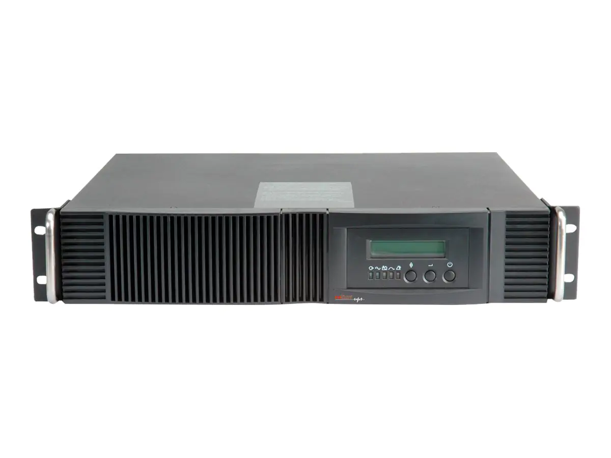 ROLINE ProSecure III 3000 RM2HE - USV (Rack - einbaufähig) - Wechselstrom 160 - 230 V - 2700 Watt - 3000 VA - RS-232, USB - Ausgangsanschlüsse: 4 - PFC - 2U - 48.3 cm (19") 19.40.1072