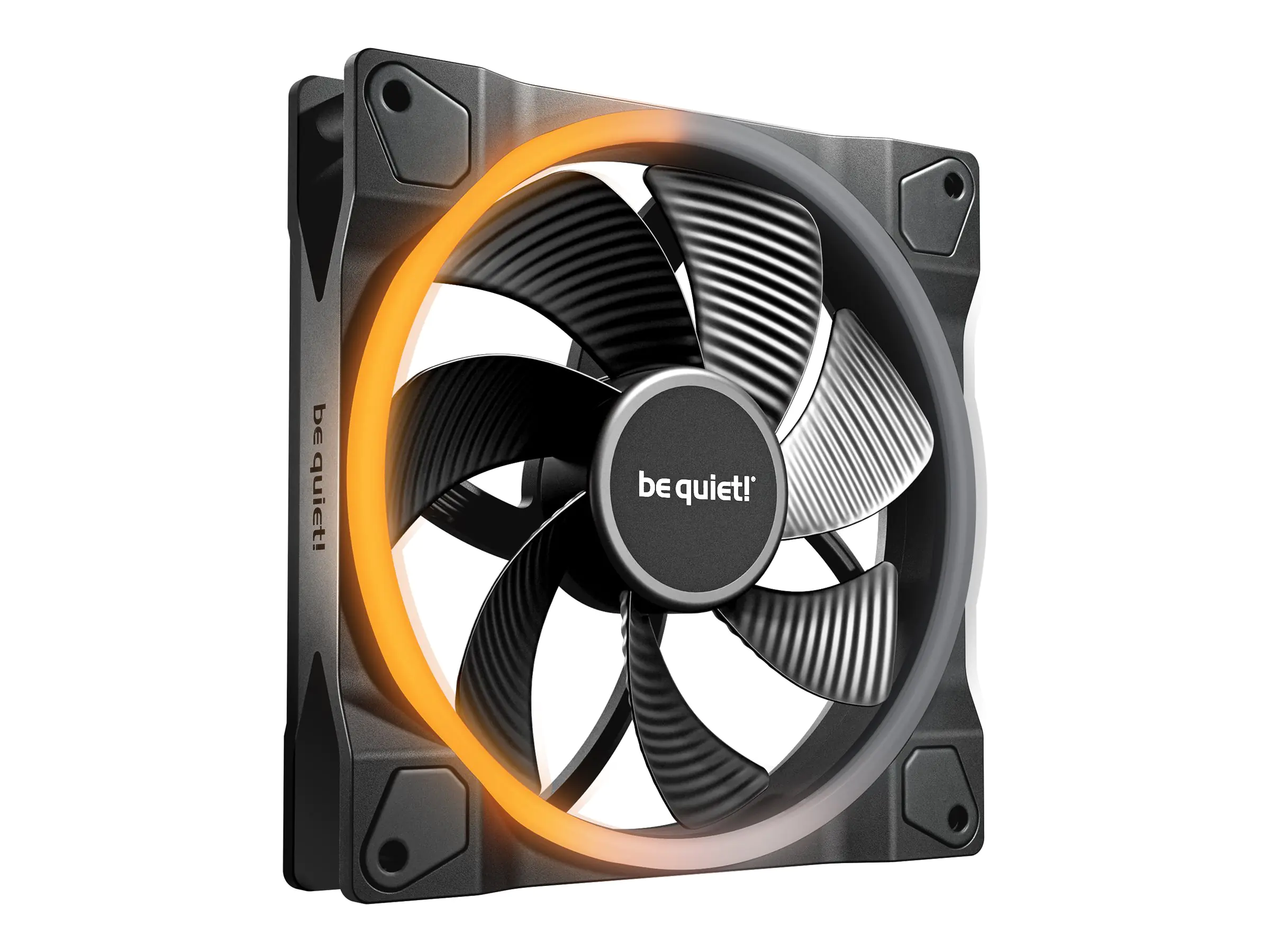 Be Quiet! Light Wings PWM Lüfter 140mm Reverse Black - Gehäuse-Lüfter - 28,5 dB