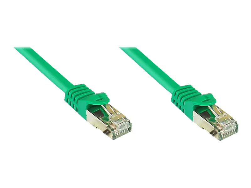 Good Connections - Patch-Kabel - RJ-45 (M) zu RJ-45 (M) - 5 m - SFTP, PiMF - CAT 7 - geschirmt, halogenfrei - grün