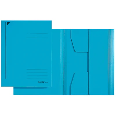 Leitz Jurismappe 39240035 DIN A4 3Klappen Colorspankarton blau