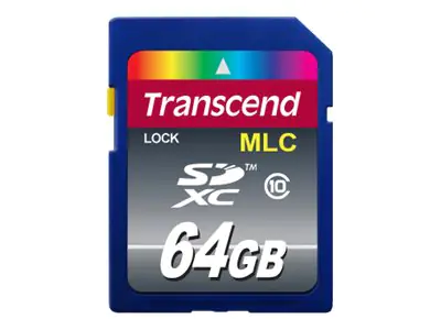 Transcend - Flash-Speicherkarte - 64 GB - Class 10 - SDXC
