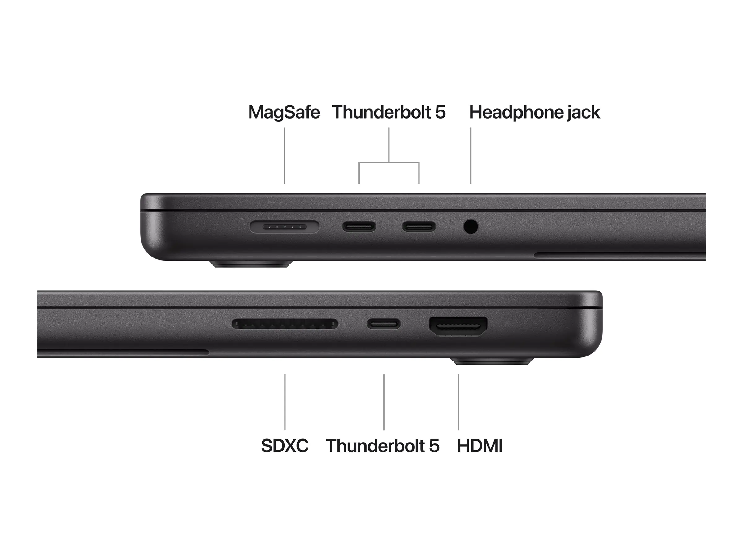 Apple MacBook Pro - M4 Max - Apple M4 Max 40-core - 48 GB RAM - 1 TB SSD - 41.05 cm (16.2") 3456 x 2234 @ 120 Hz - Wi-Fi 6E, Bluetooth - Space Black - kbd: Deutsch