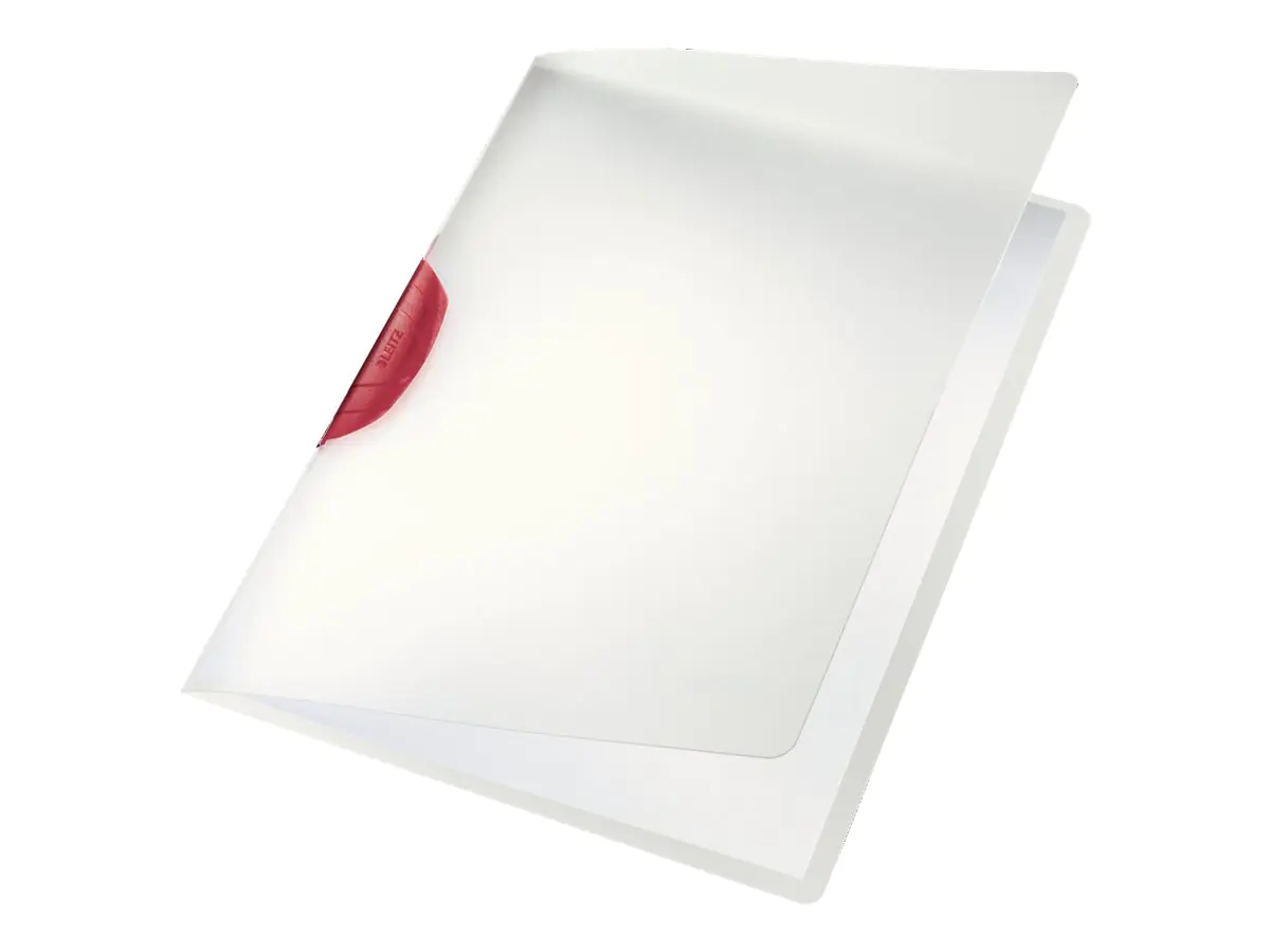 Leitz Klemmmappe ColorClip 41750025 DIN A4 max. 30Blatt PP rot
