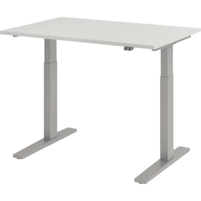 Hammerbacher Schreibt. el.120x80cm si/gr VXMKA12/5/S