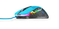Xtrfy M4 RGB - Maus - Für Rechtshänder - optisch - kabelgebunden - USB - Blau
