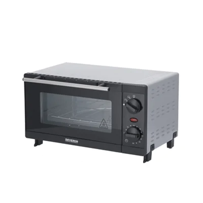 SEVERIN Backofen TO 2052 35,8 x 20,6 x 31 cm (B x H X T) 9l 800W schwarz/silber SEVERIN Backofen TO 2052 35,8 x 20,6 x 31 cm (B x H X T) 9l 800W schwarz/silber