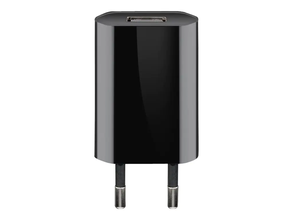 Goobay Netzteil - 5 Watt - 1 A (USB) - Schwarz 44949