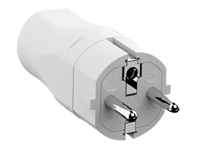 Bachmann - Netzanschluss - 2-polig (S) - 250 V - 16 A - weiß Bachmann - Netzanschluss - 2-polig (S) - 250 V - 16 A - weiß