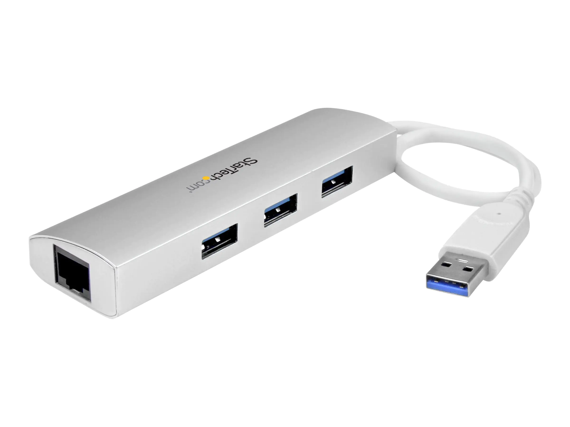 StarTech.com Startech 3 Port mobiler USB 3.0 Hub plus Gigabit ST3300G3UA