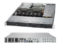 Supermicro SuperServer 6019P-WTR - Server - Rack-Montage - 1U - zweiweg - keine CPU - RAM 0 GB - SATA - Hot-Swap 8.9 cm (3.5") Schacht/Schächte - kein HDD - AST2500 - GigE - kein Betriebssystem - Monitor: keiner