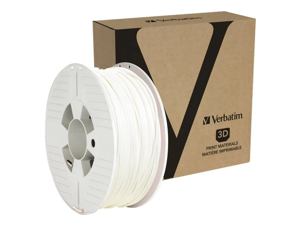 Verbatim - Weiß, RAL 9016 - 1 kg - 126 m - PLA-Filament (3D) Verbatim - Weiß, RAL 9016 - 1 kg - 126 m - PLA-Filament (3D)