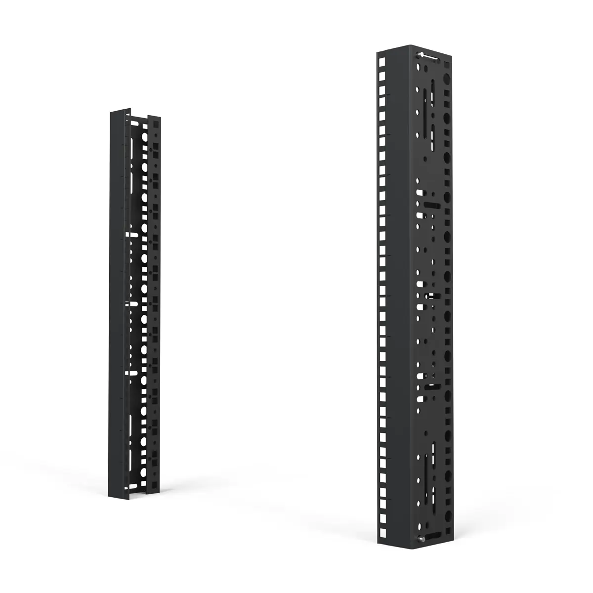 Schroff 19"PANEL/SLIDE MOUNT 12U RAL7035 (2X) - Rack-Zubehör