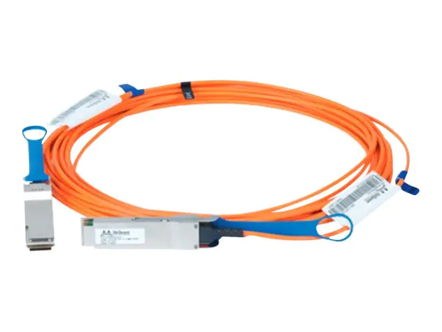 NVIDIA - 100GBase-AOC Direktanschlusskabel - QSFP zu QSFP - Glasfaser - Active Optical Cable (AOC), halogenfrei