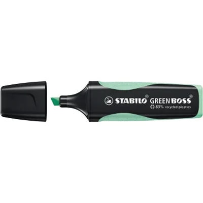 STABILO Textmarker GREEN BOSS 6070/116 2-5mm pastell minz STABILO Textmarker GREEN BOSS 6070/116 2-5mm pastell minz