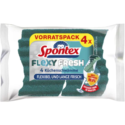 Spontex Schwamm Flexy Fresh 19470309 4St. Spontex Schwamm Flexy Fresh 19470309 4St.