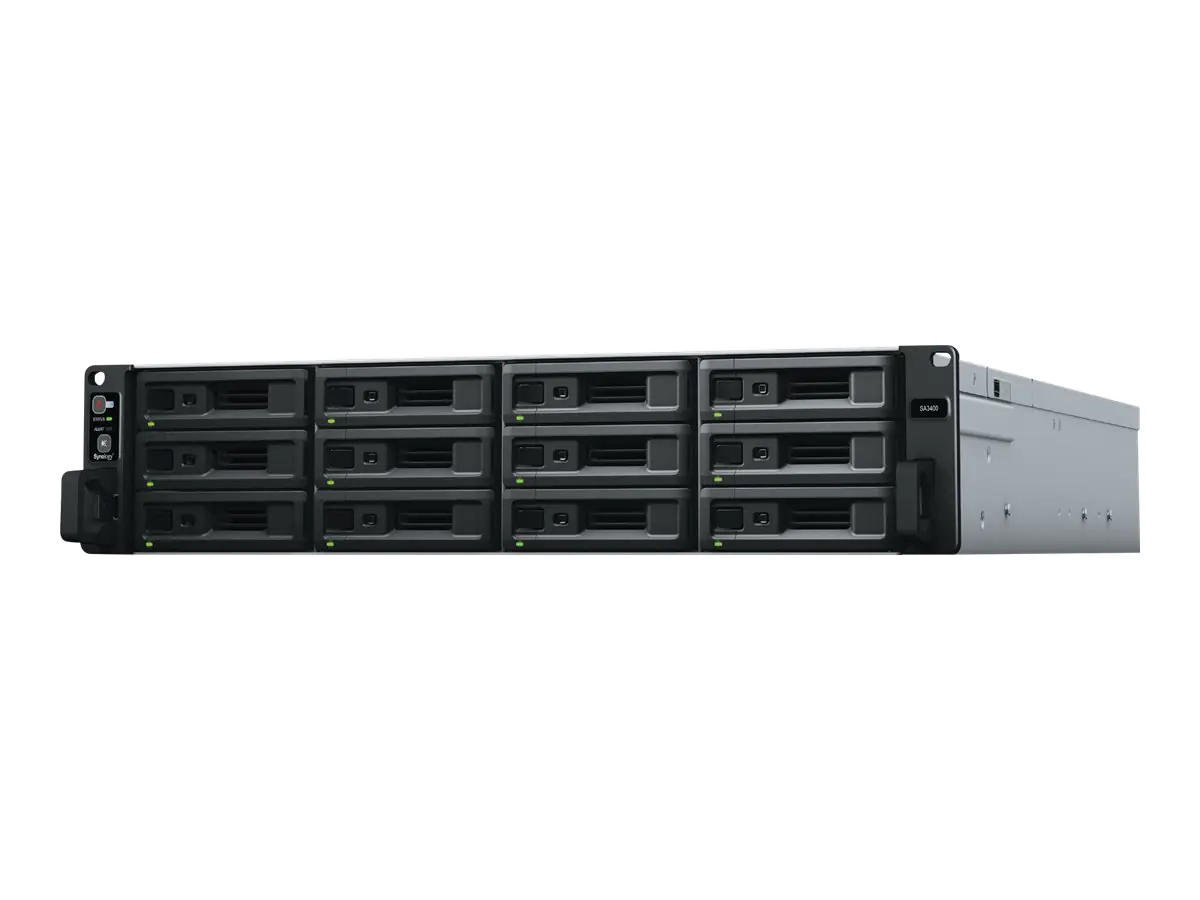 Synology SA3400 - NAS-Server - 12 Schächte - Rack einbaufähig