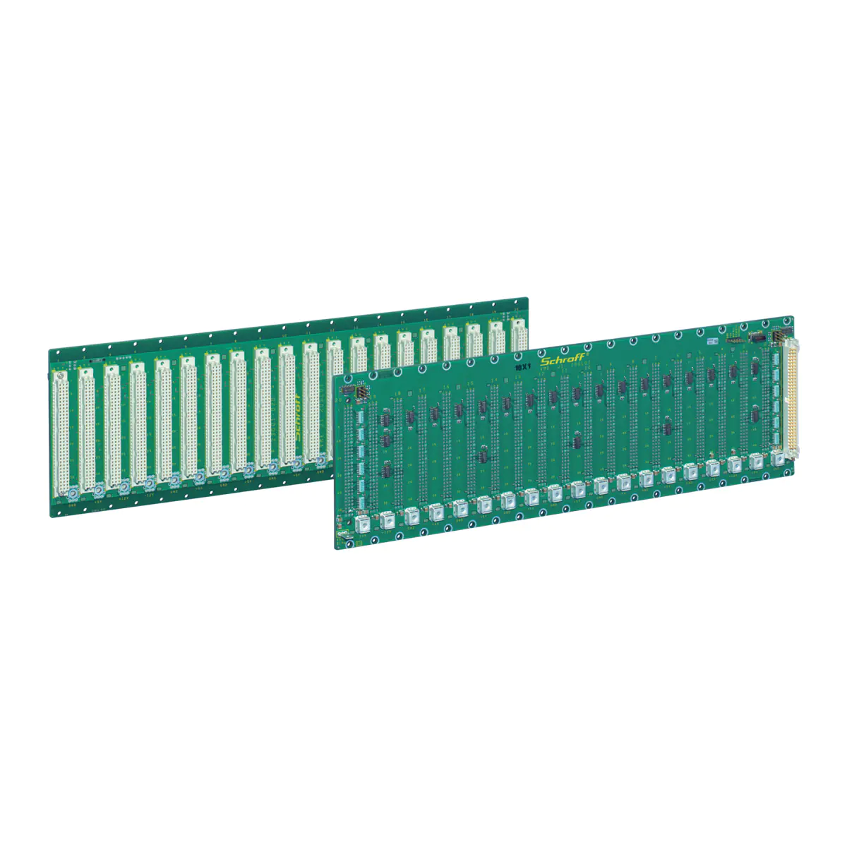 SCHROFF Busplatine 7SLOT VME J1 EDC - Rack-Zubehör