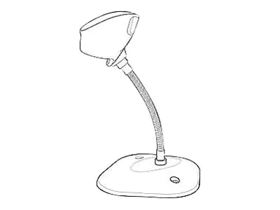 Zebra Gooseneck Intellistand - Schwanenhalsständer für Barcode-Scanner - weiß - für Symbol DS4308, DS8108; Zebra DS2208, DS4608, DS8108 Zebra Gooseneck Intellistand - Schwanenhalsständer für Barcode-Scanner - weiß - für Symbol DS4308, DS8108; Zebra DS2208, DS4608, DS8108
