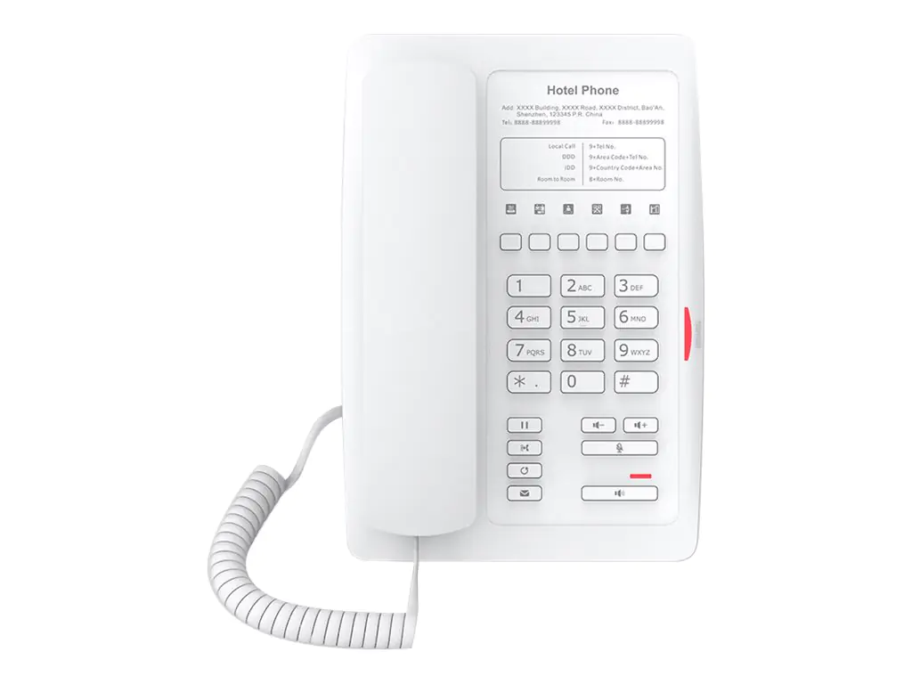 Fanvil H3 - VoIP-Telefon - SIP, SIP v2 über TCP H3-WHITE